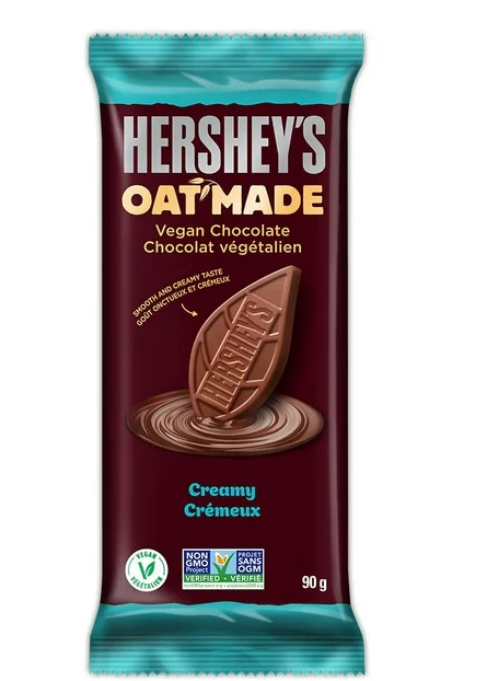 Hershey's Oat Made Vegan Creamy Chocolate, , 90g