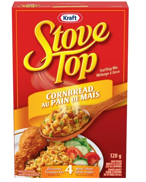 Stove Top Cornbread Stuffing Mix, 120g