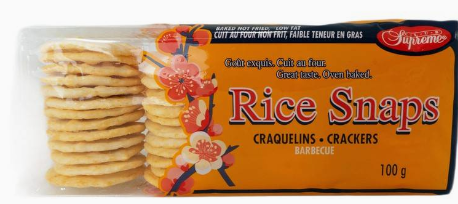Club Supreme - Rice Snaps Original Crisp Crackers |100g