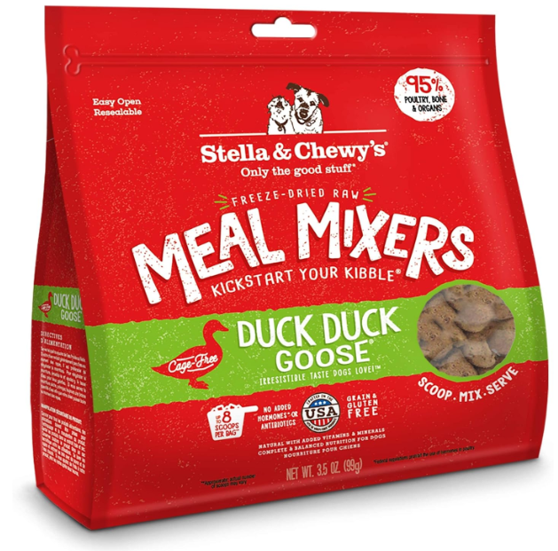 Stella & Chewy's Freeze Dried Raw Duck Duck Goose Meal  99g Bag