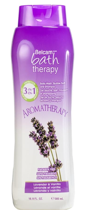 Aromatherapy 3-in-1 Body Wash, Bubble Bath & Shampoo, Lavender and Vanilla, 500 mL