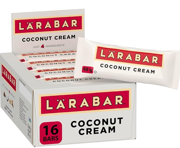 LÃRABAR Coconut Cream, Fruit and Nut Energy Bar 16PK