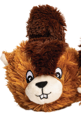 FabDog, Faball Squeakey Dog Toy - Beaver