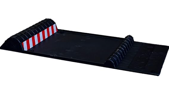 Maxsa 37358 Park Right 21.5" x 11" x 2" Parking Mat, Black