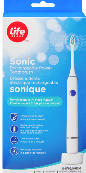 Sonic Rechargeable Power Toothbrush