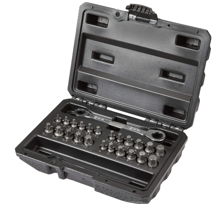 MAXIMUM Ratcheting Bit Wrench Set, 24-pc