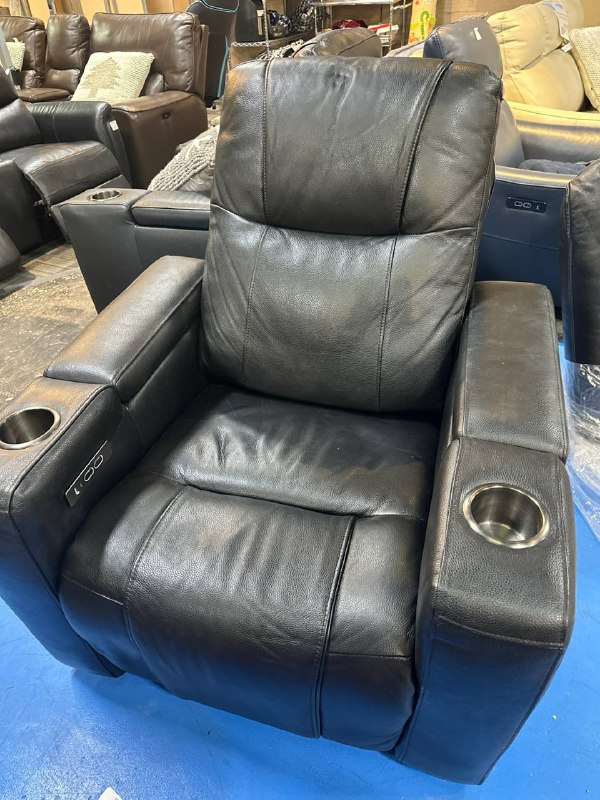 Gilmancreek  Leather Power Home Theater Recliner Item#1717554