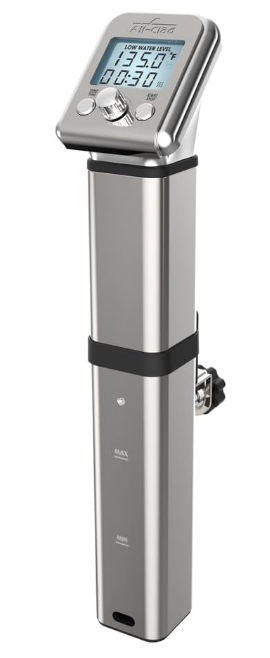 All-Clad EH800D51 Sous Vide Professional Immersion Circulator Slow Cooker with Digital Display for Precise Cooking Results, Silver