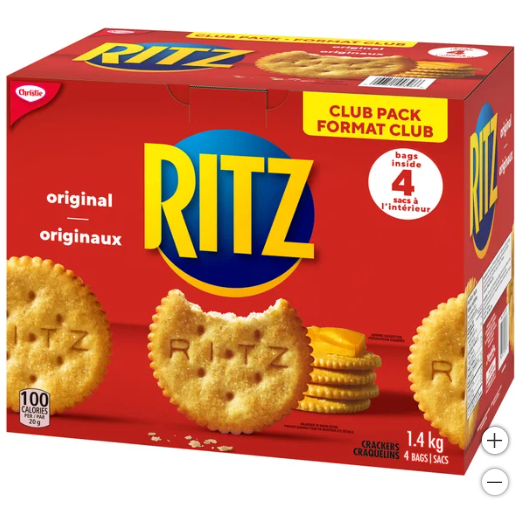 Christie Ritz Crackers Original, 1.4 kg