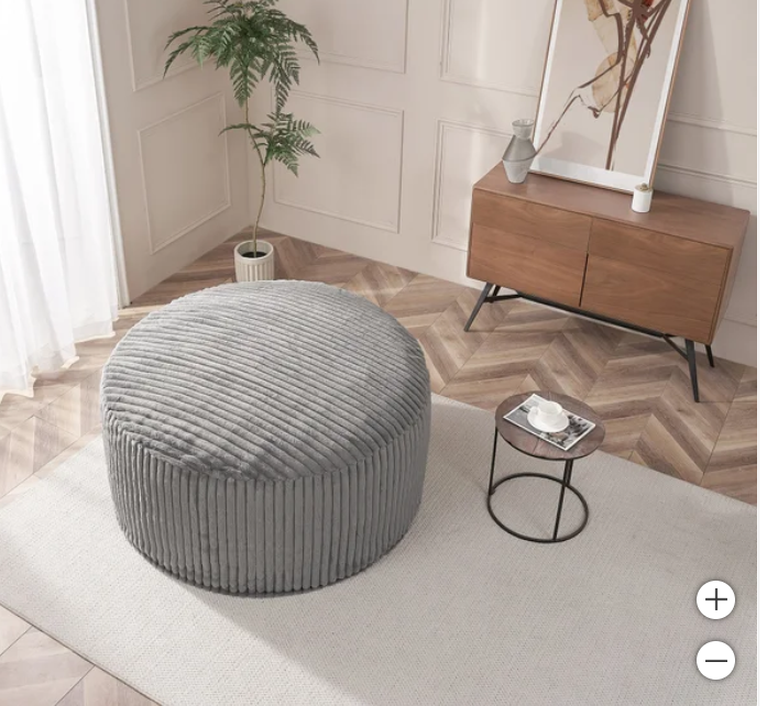 Lounge & Co. Ribbed Jumbo Lounger