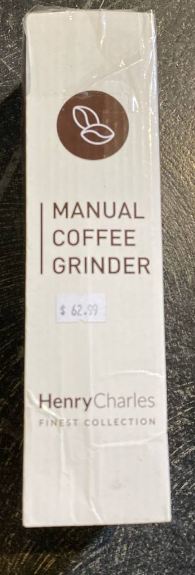 Manual coffee grinder
