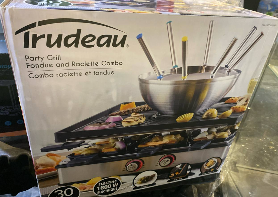 Trudeau party grill