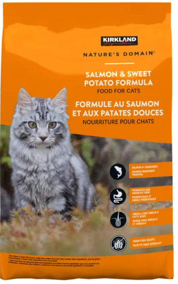 Kirkland Signature Nature's Domain Formula Cat Food, 8.1 kg