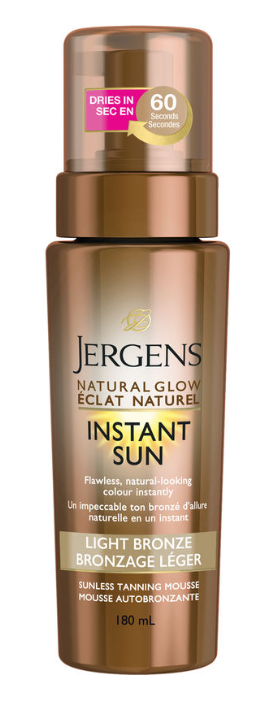 Natural Glow Instant Sun Sunless Tanning Mousse