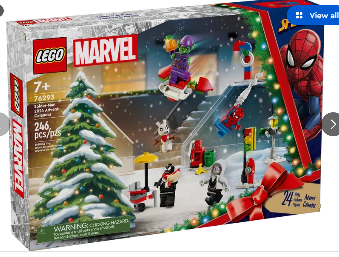  Lego Spider-Man 2024 Advent Calendar
