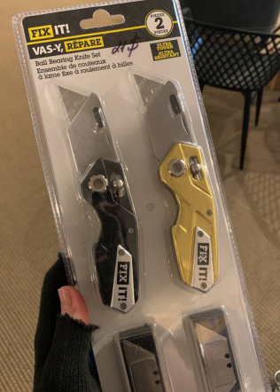 Fix It Ball Bearing knife, 2-pack