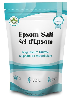 Yogti Natural Epsom Salt- Canadian Brand 10 pound