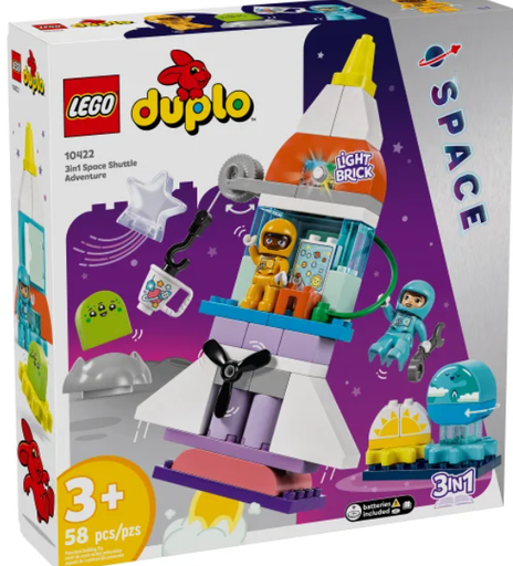 LEGO DUPLO 3-in-1 Space Shuttle Adventure
