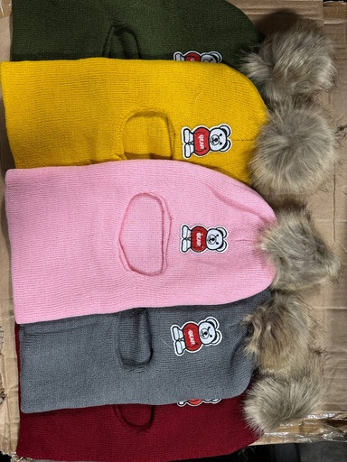 ALI Winter Hat / Bonnet $23.99 / Full faceBear