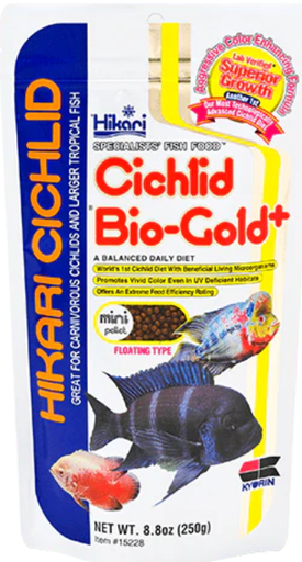 Hikari Tropical Cichlid Bio-Gold+ Pellet Diet