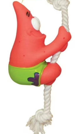 Penn Plax Spongebob Patrick Vinyl Dog Toy