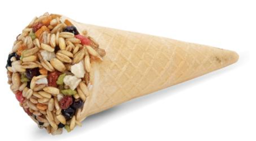 Living World Cone Fruit Flavour Small Pet Treat