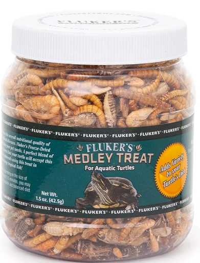 Fluker's Aquatic Turtle Medley Treat Food, 1.5 oz
