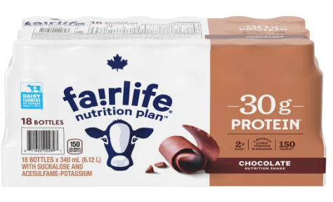 Fairlife Chocolate Protein Shake, 18 x 340 mL