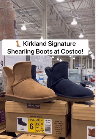 KirklandSignature Shearling Boots