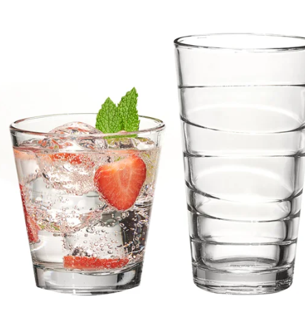 Anchor Hocking Swivel Glass Drinkware Set, 16 piece