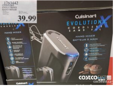CUISINART EVOLUTIONX HAND MIXER