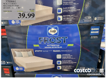 Sealy Frost Mattress Pad Queen Size