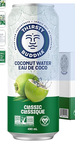 THIRSTY BUDDHA Coconut Water- Pure Coconut Water- Premium Coconut Water