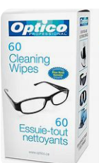 Optico Professional 60 Lens Cleaning Wipes