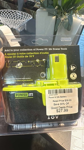 Power It 18v Battery