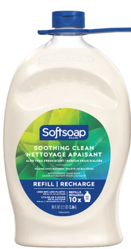 Softsoap Soothing Aloe Vera Liquid Moisturizing Hand Soap
