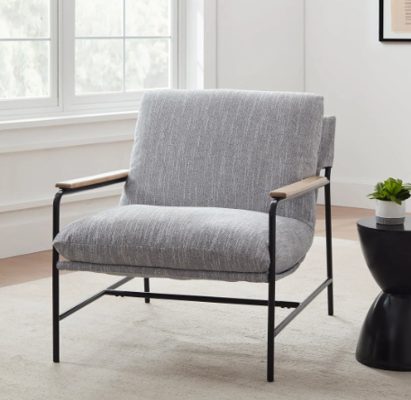 Aiden & Ivy Fabric Accent Chair
