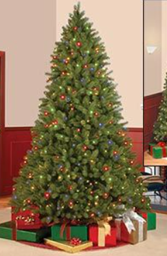 Christmas Tree Pre Lit Bayberry Spruce Tree 9ft 2.74m