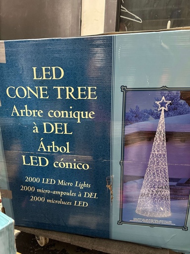 LED Cone Tree 2000 LED Micro Lights