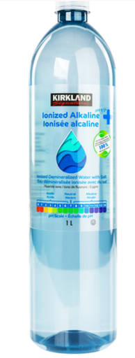 Kirkland Signature Ionized Alkaline Water 1liter