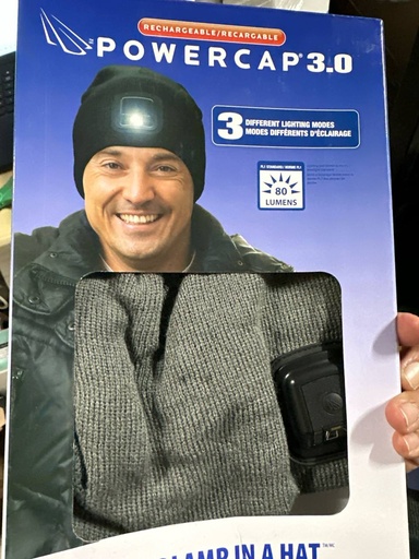 Powercap 3.0 Headlamp in a hat