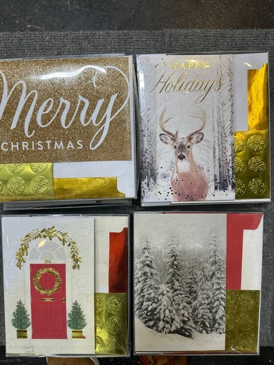 American Greetings 16 cards & envelope 7x8.5in