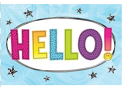 Teacher Created Resources Brights 4Ever Hello Postcards