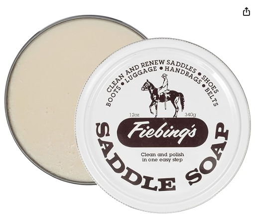 Fiebing Company Saddle Soap, White, 12-Ounce