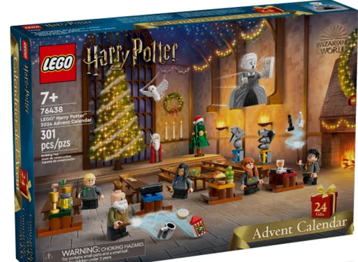 LEGO Harry Potter 2024 Advent Calendar Set, Holiday Countdown Gift 76438