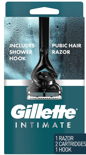 Gillette Intimate Pubic Hair Razor for Men