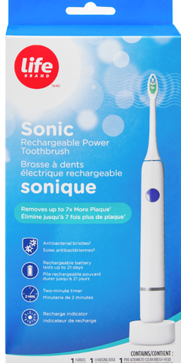 Sonic Rechargeable Power Toothbrush