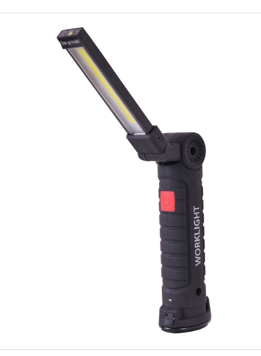 Rona 4.8 LED Battery-Operated Rechargeable Worklight - Black