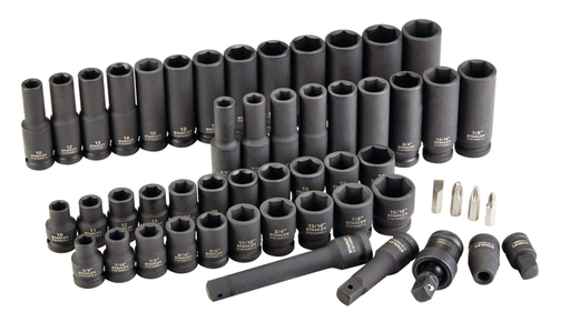 Stanley Pro 1/2-in Impact Socket Set, 52-pc