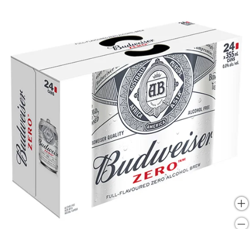 Budweiser Zero Non-alcoholic Beer